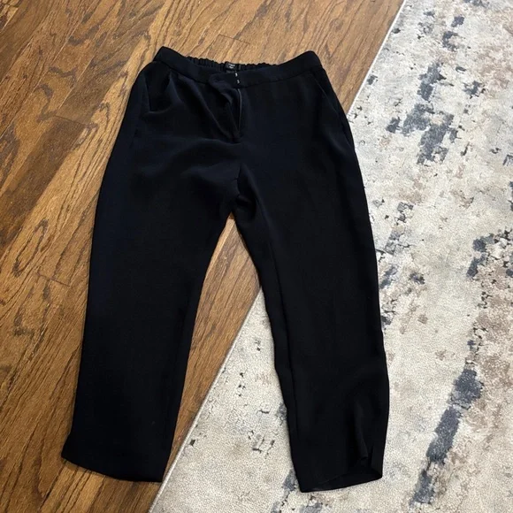 J. Crew Women’s Black Pants Ankle length size 6 - Picture 1 of 6